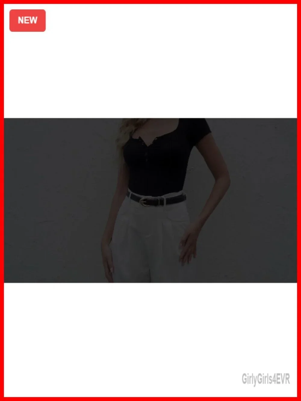 Women Faux Leather Skinny Belt with Gold Buckle